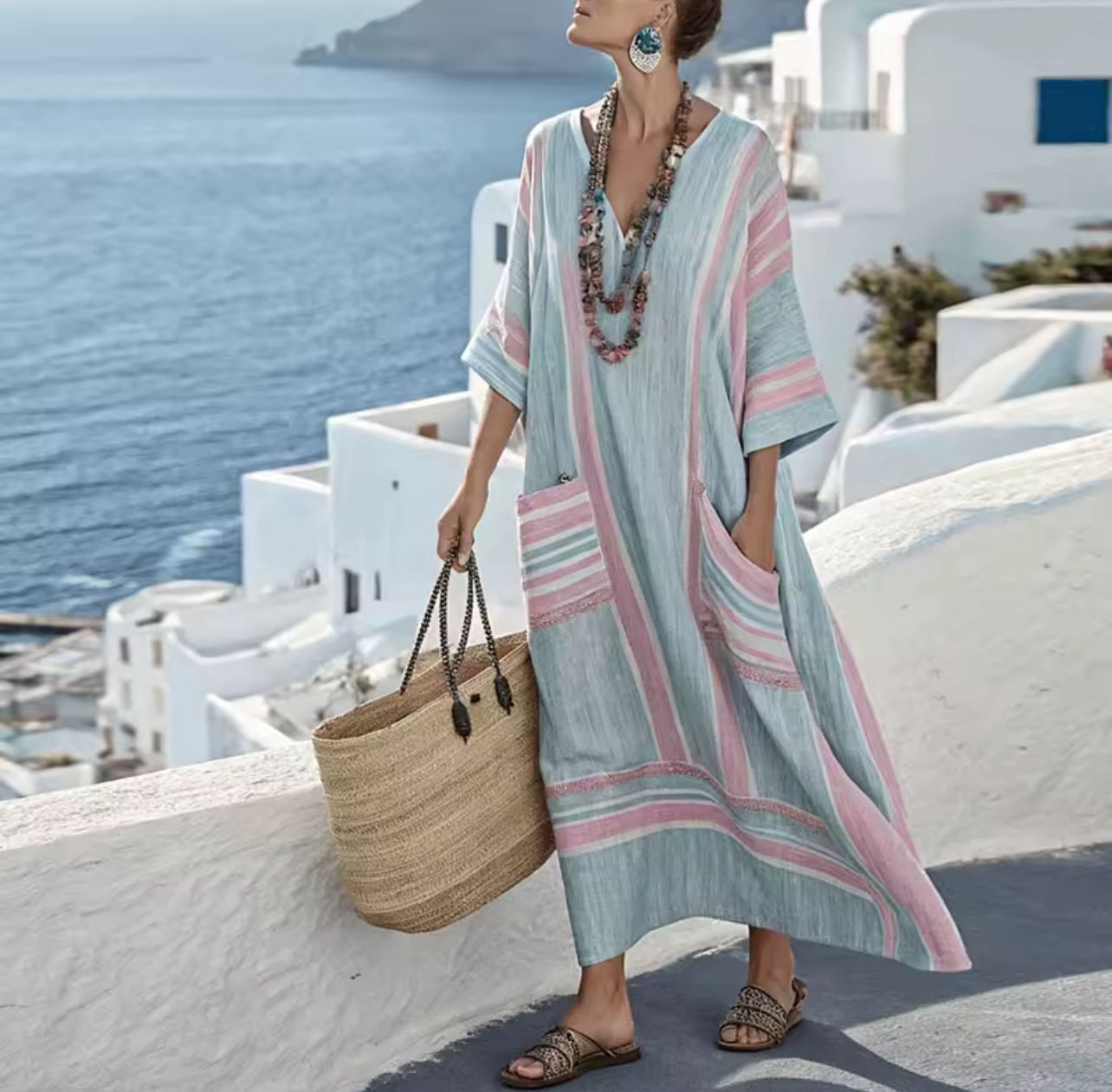 Indira Breezy Long Dress | Summer Maxi Dresses for Women